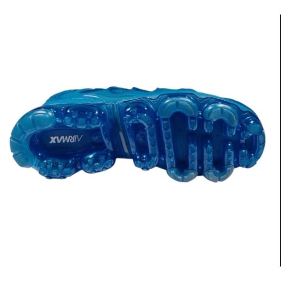 NIKE Air VaporMax Plus 'Game Royal Metallic Silver' Running Shoes Size 9.5 - Picture 8 of 11